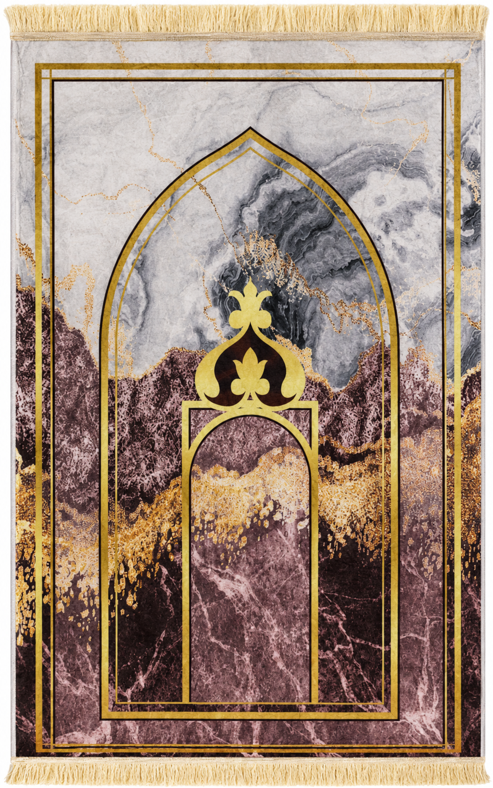 Kashan Prayer Mat D1