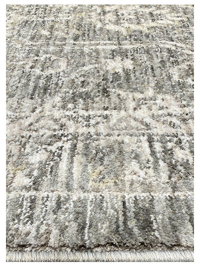 Turkish Modern Rug Opera Star A 10 - 5.2 x 7.5 feet - Dark Gray & Ivory