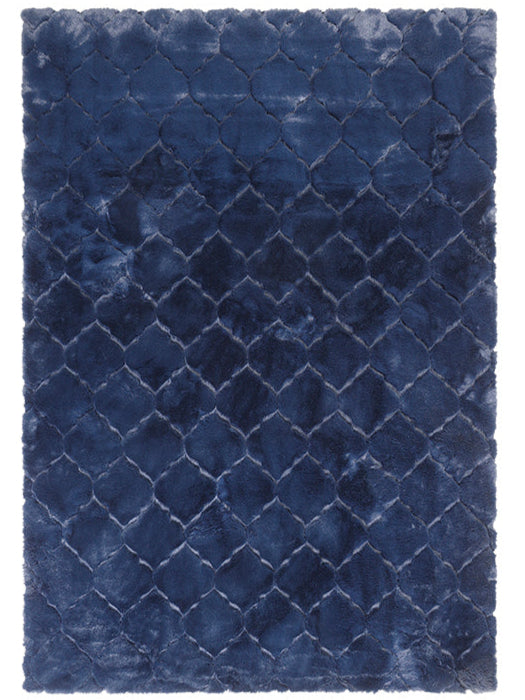 Mars Carving Diamond - Navy Blue