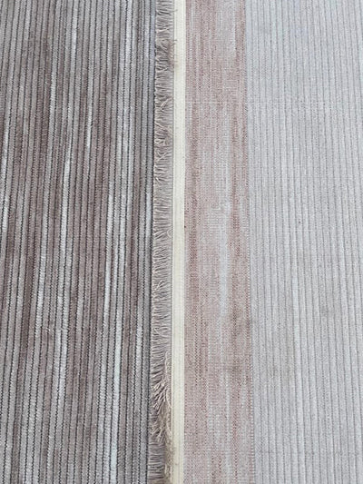 Turkish Modern Rug Opera One B8- 5.2 x 7.2 feet - Dark Gray & Ivory