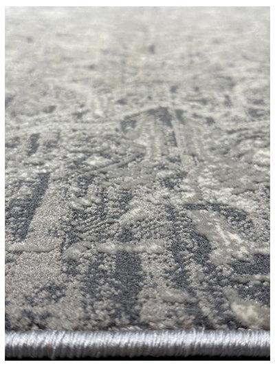 Turkish Modern Rug Opera Star A 1 - 5.2 x 7.5 feet - Gray & Ivory