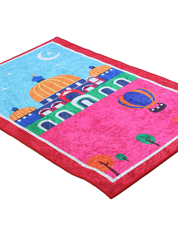 Pink Petal Bliss Prayer Mat