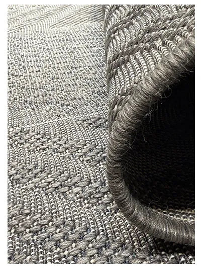 Turkish Modern Rug Opera Classic C 10 - 4.9 x 7.2 feet - Dark Gray