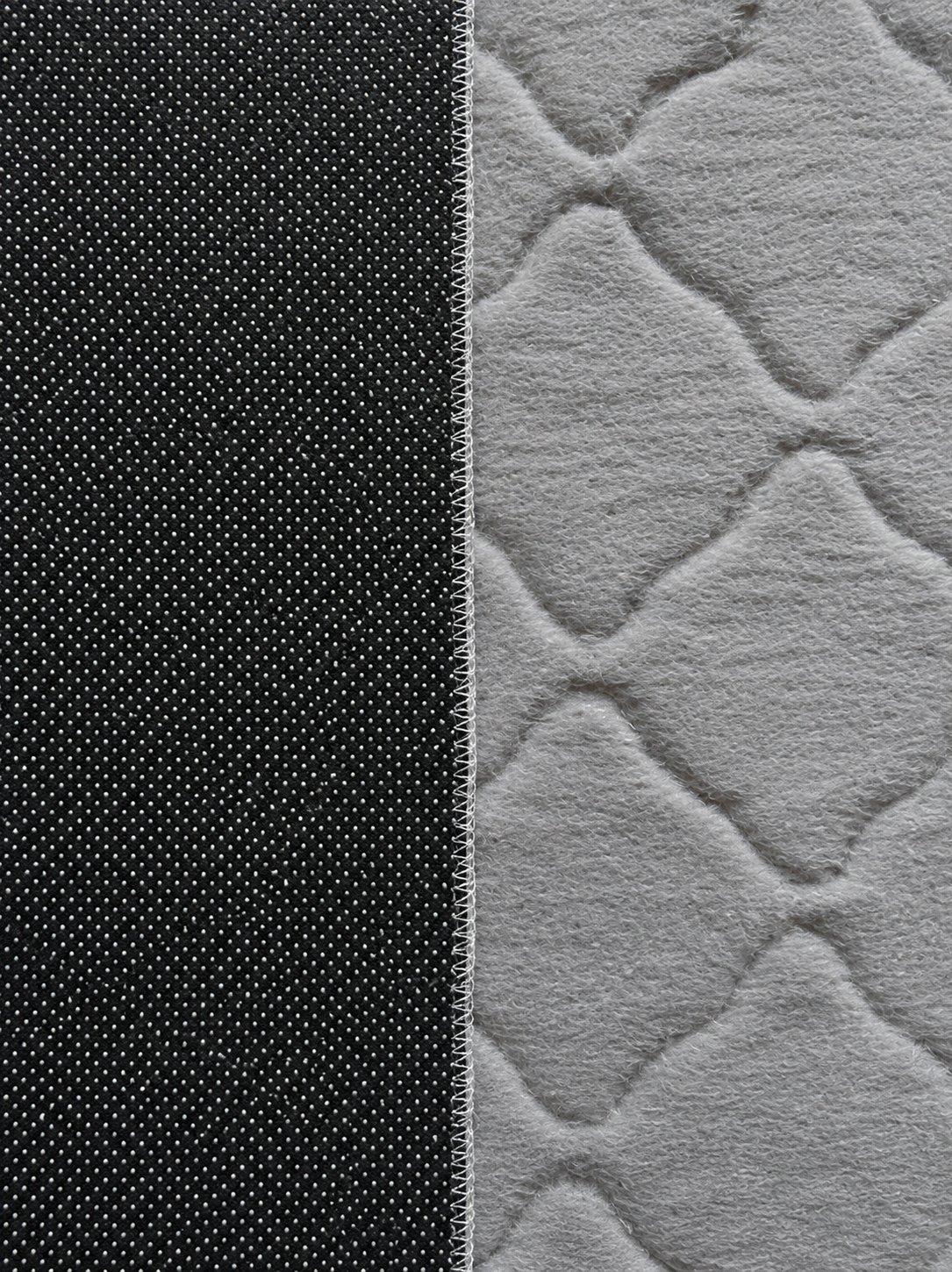 Mars Carving Diamond Mat - Ivory