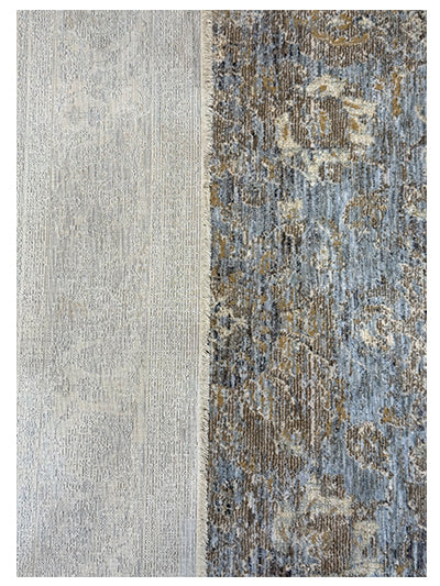 Turkish Modern Rug Opera Star A 14 - 5.2 x 7.5 feet - Brown & Ivory