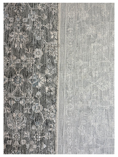 Turkish Modern Rug Opera Star A 2 - 5.2 x 7.5 feet - Gray & Ivory