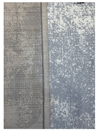 Turkish Modern Rug Opera Classic C 1 - 4.9 x 7.2 feet - Ivory & Light Brown