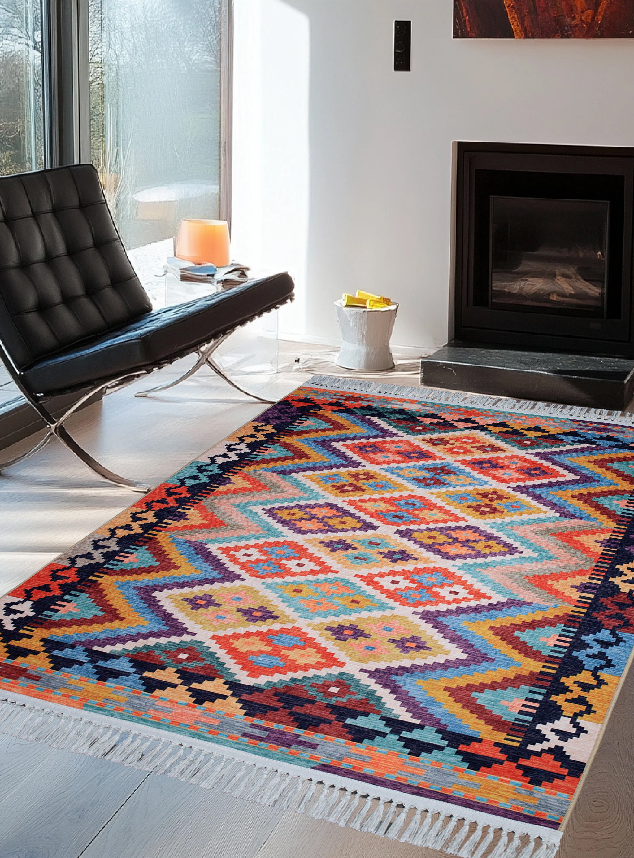 Kilims Evolution Traditional Rug (Printed) D4