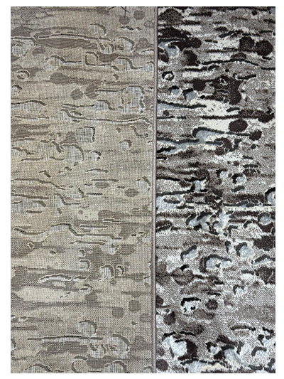 Turkish Modern Rug Opera Star A 16 - 5.2 x 7.5 feet - Brown & Gray