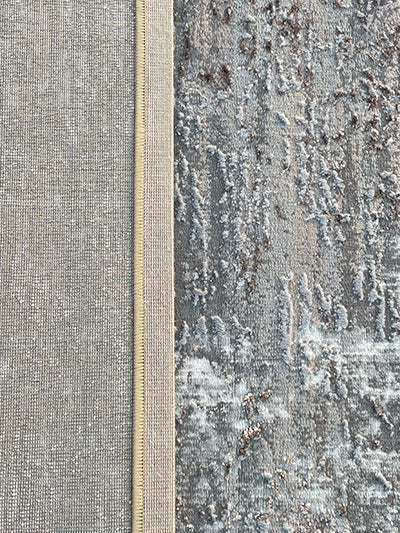 Turkish Modern Rug Opera One B18 - 5.2 x 7.2 feet - Brown & Gray