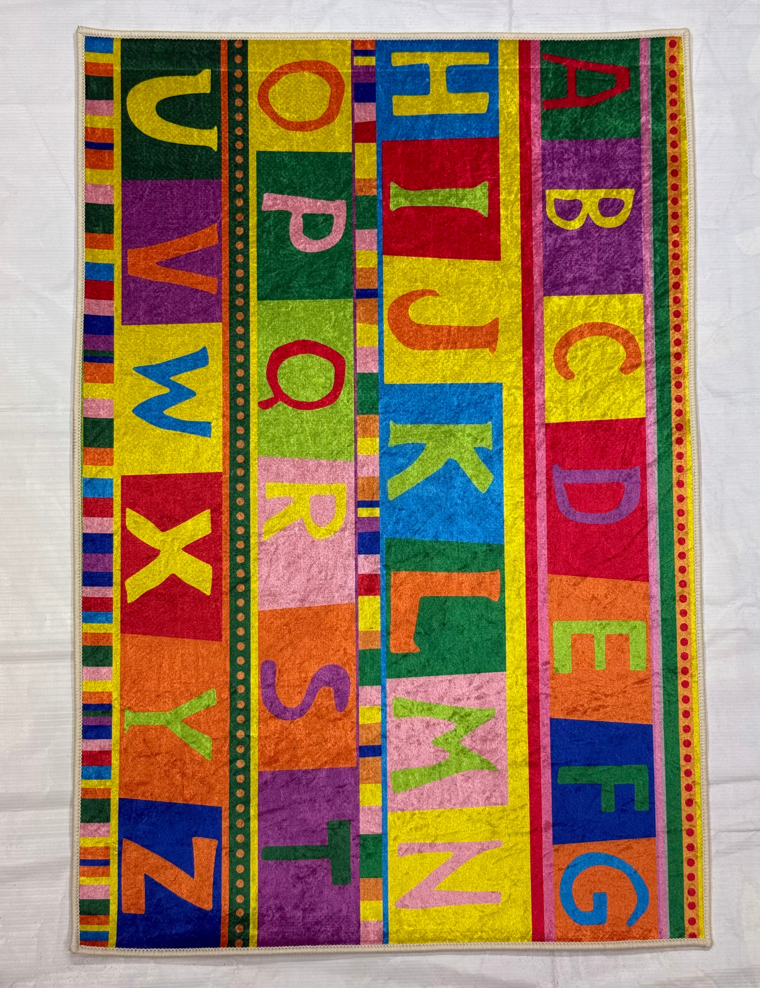 Wonderland Alphabets Rug D7