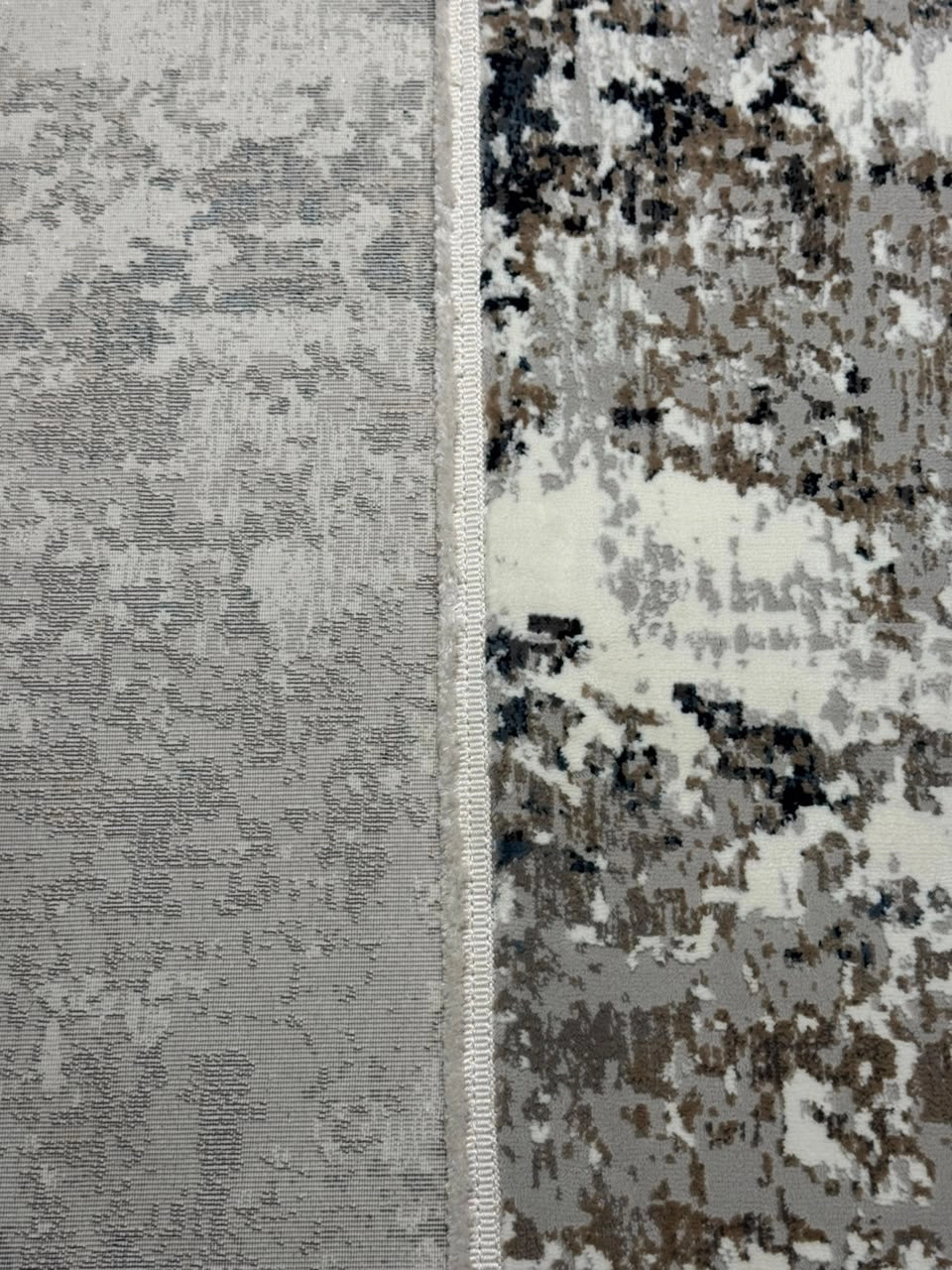 Marvel Turkish Rug - Navy & Cream D12
