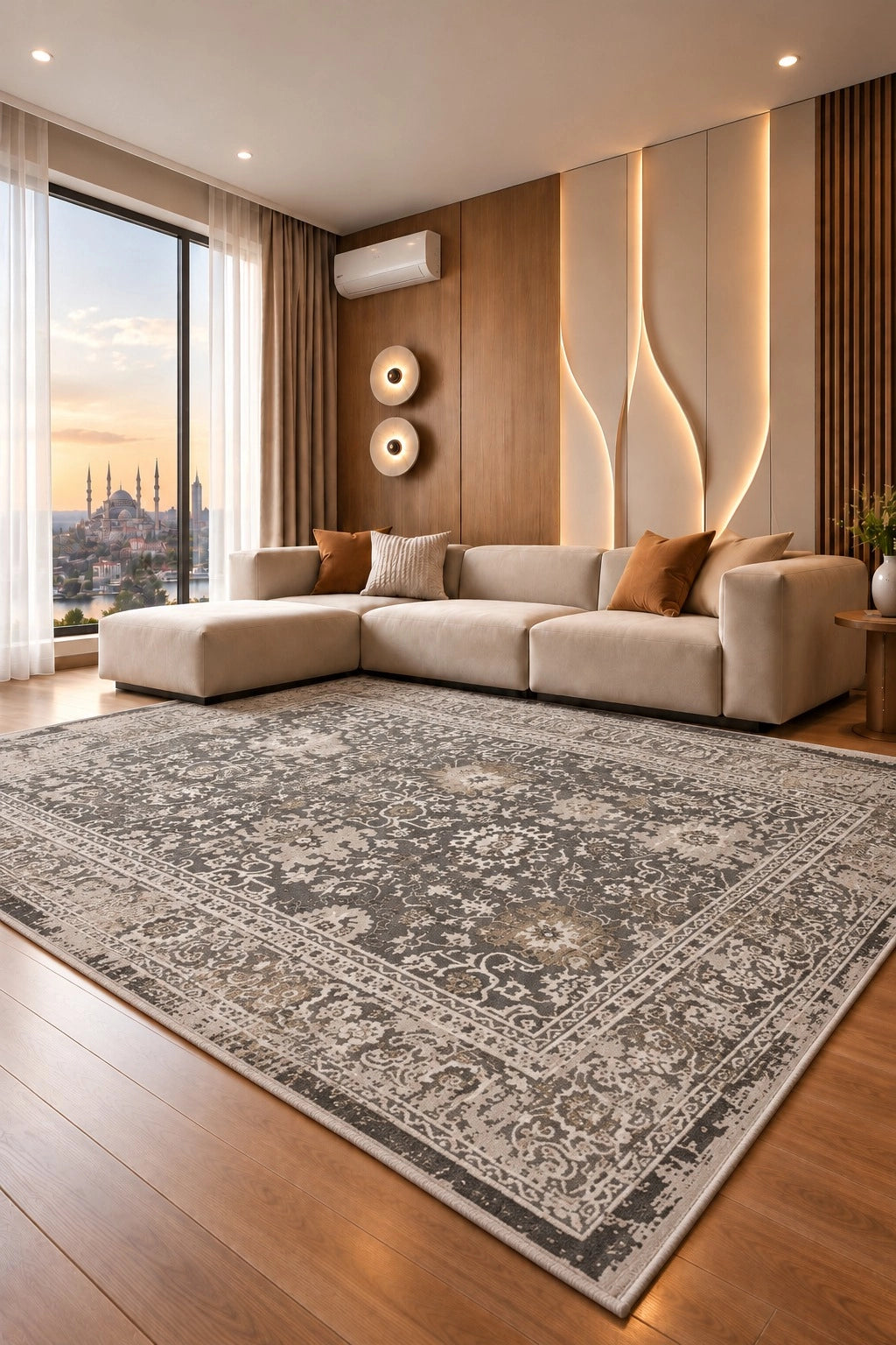 Marvel Turkish Rug - Antrasit D30