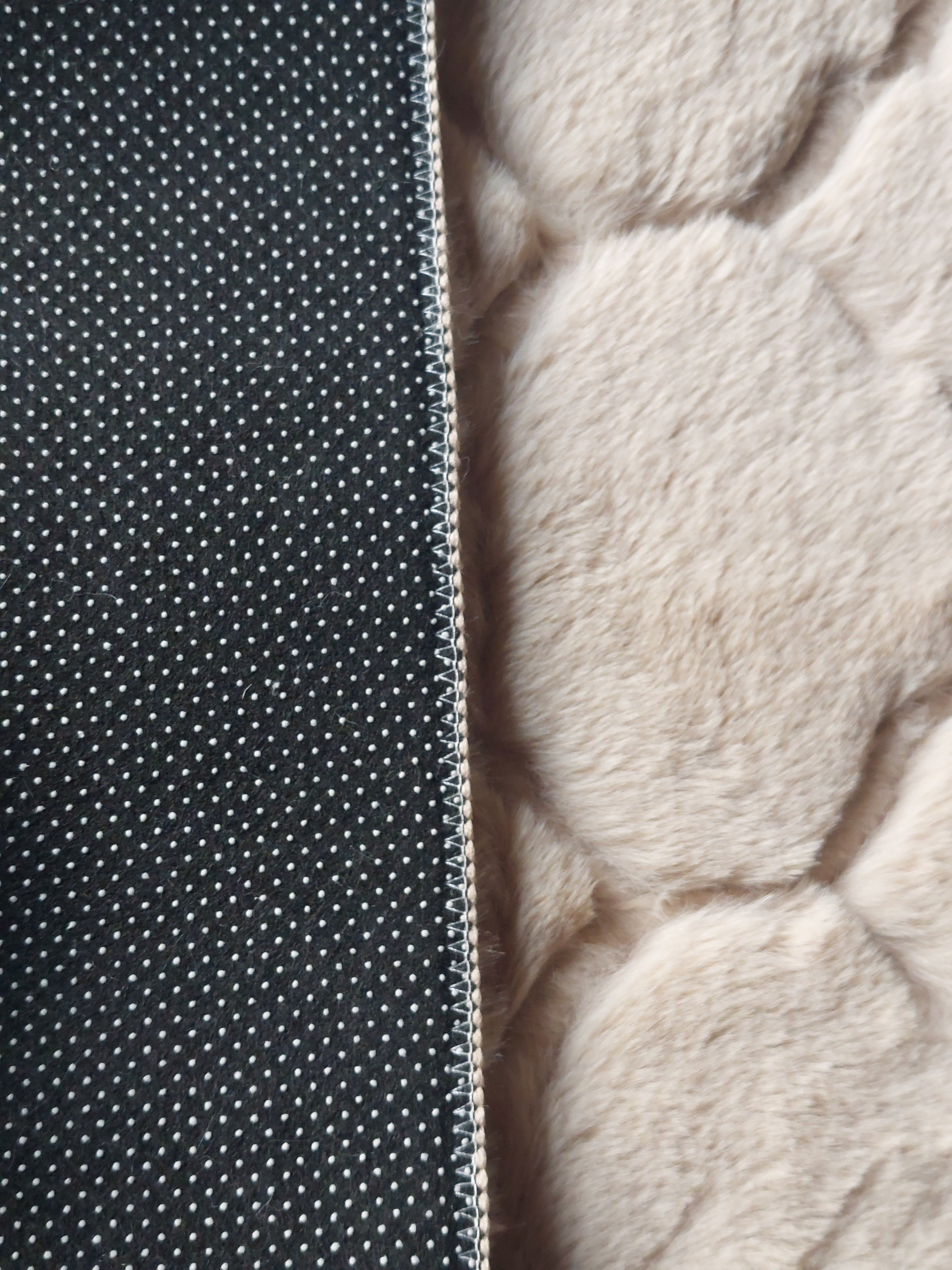 Mars Carving Diamond Mat - Beige