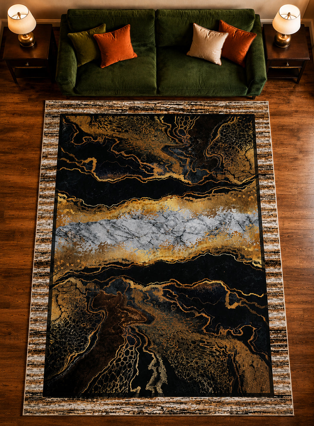 Explore Modern Rug D16