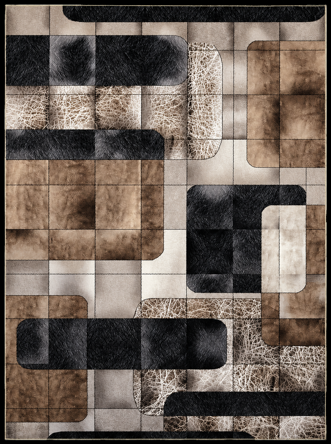 Explore Modern Rug D11