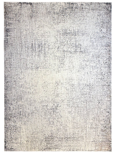 Turkish Modern Rug Opera Star A 20 - 5.2 x 7.5 feet - Ivory & Silver Gray