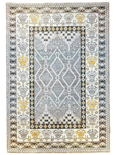 Turkish Modern Rug Opera One B33 - 5.2 x 7.5 feet - Multicolors
