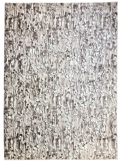 Turkish Modern Rug Opera Star A 16 - 5.2 x 7.5 feet - Brown & Gray