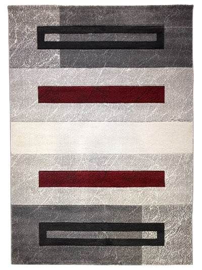Turkish Modern Rug Opera One B24 - 5.2 x 7.2 feet - Multicolors