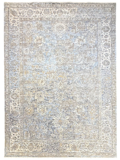 Turkish Modern Rug Opera Star A 14 - 5.2 x 7.5 feet - Brown & Ivory