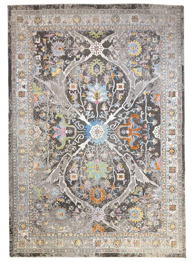 Turkish Modern Rug Opera One B35 - 5.2 x 7.5 feet - Multicolors
