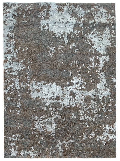 Turkish Modern Rug Opera One B16 -5.2 x 7.1 feet - Brown & Gray