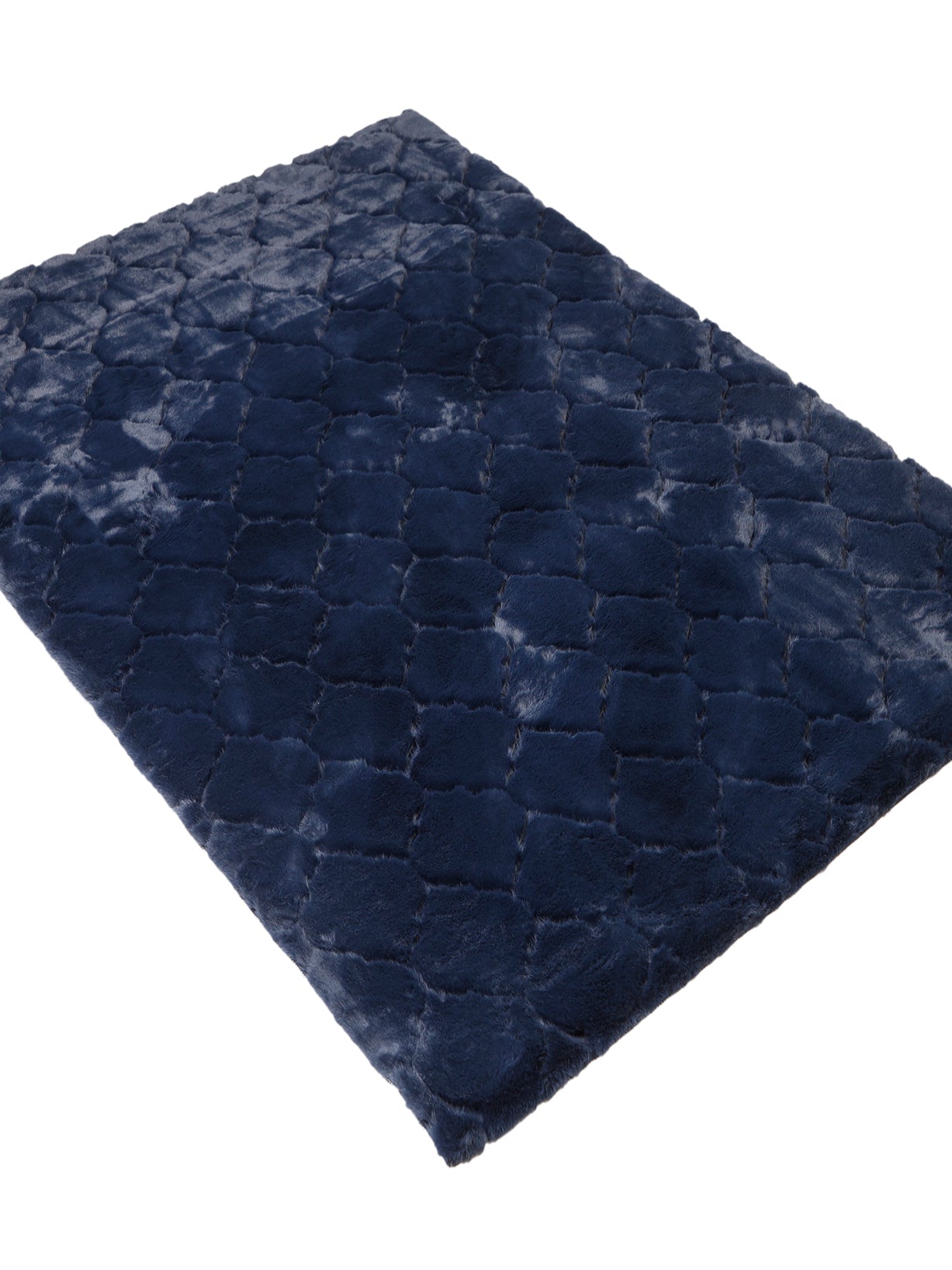 Mars Carving Diamond - Navy Blue