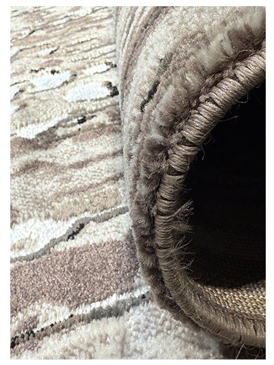 Turkish Modern Rug Opera Star A 16 - 5.2 x 7.5 feet - Brown & Gray