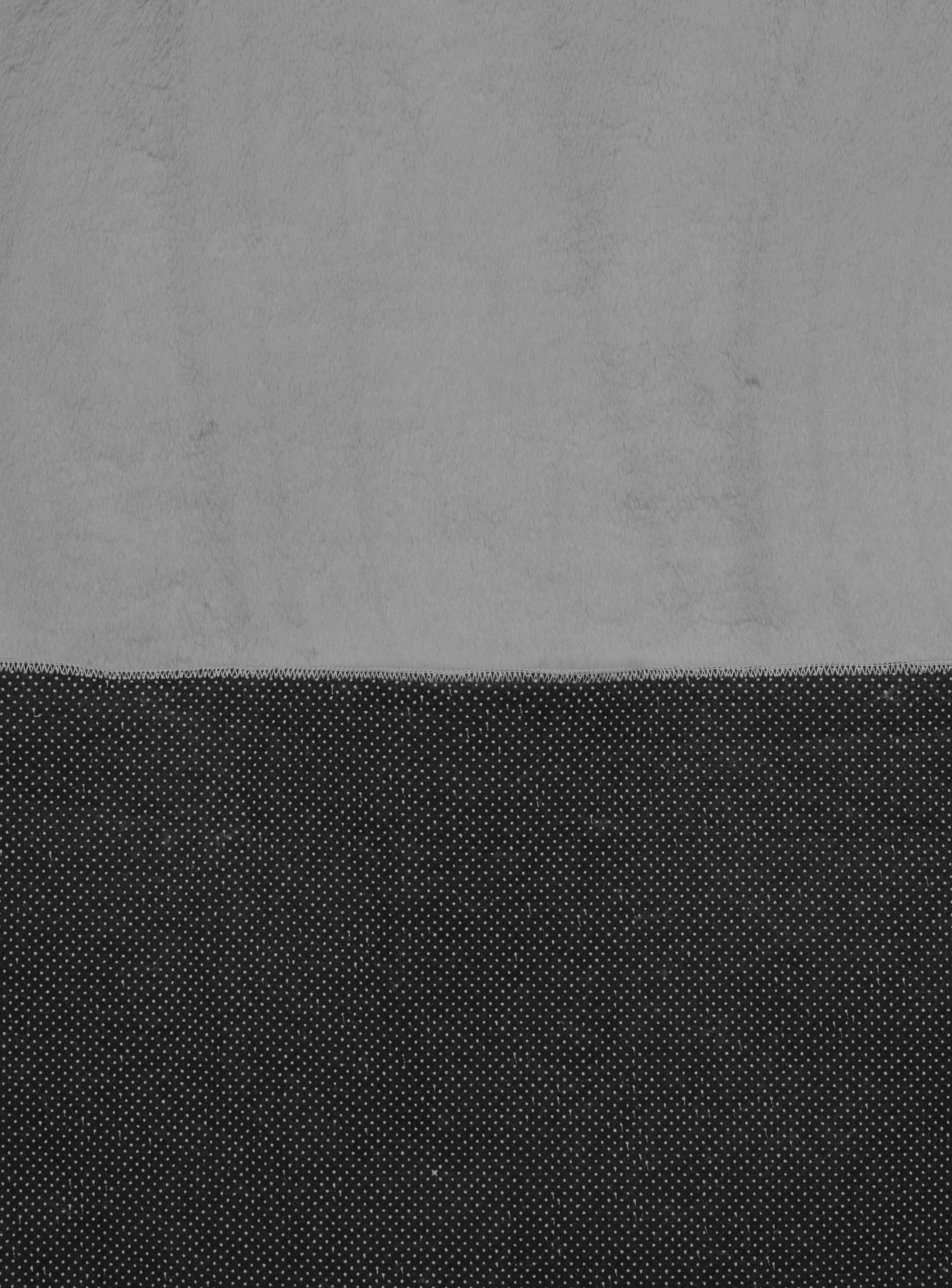 Mars Carving Fur Rug - Grey