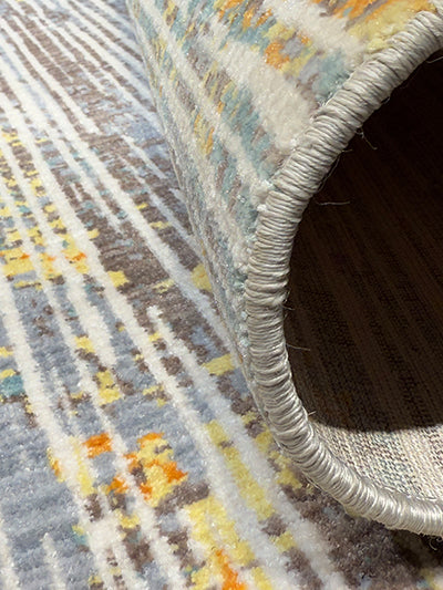 Turkish Modern Rug Opera One B34 - 5.2 x 7.5 feet - Multicolors