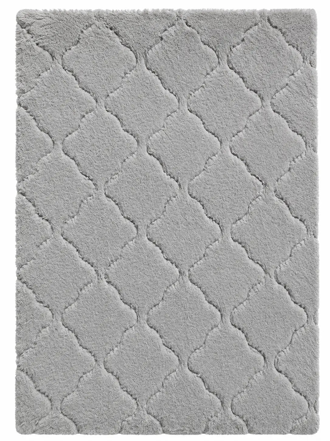 Mars Carving Diamond  Mat - Silver Gray