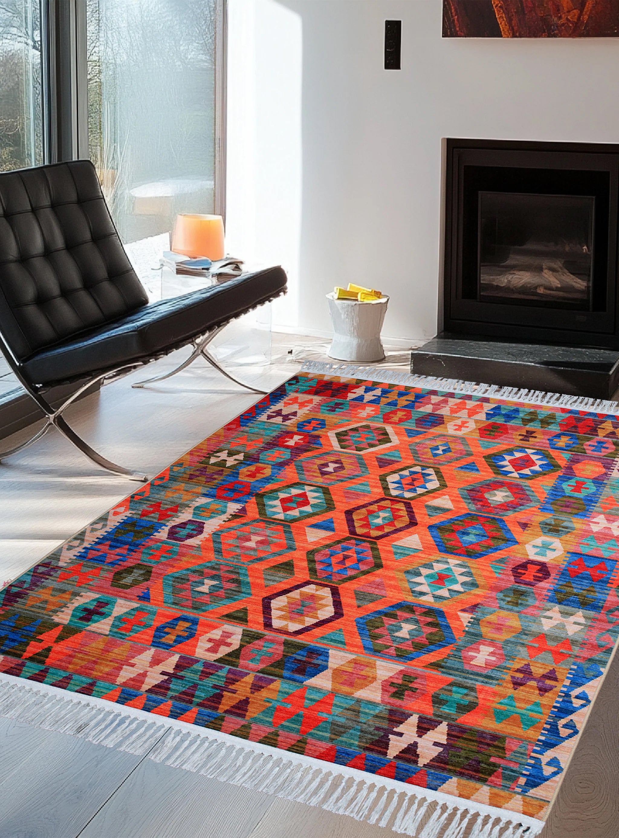 Kilims Evolution Traditional Rug (Printed) D5
