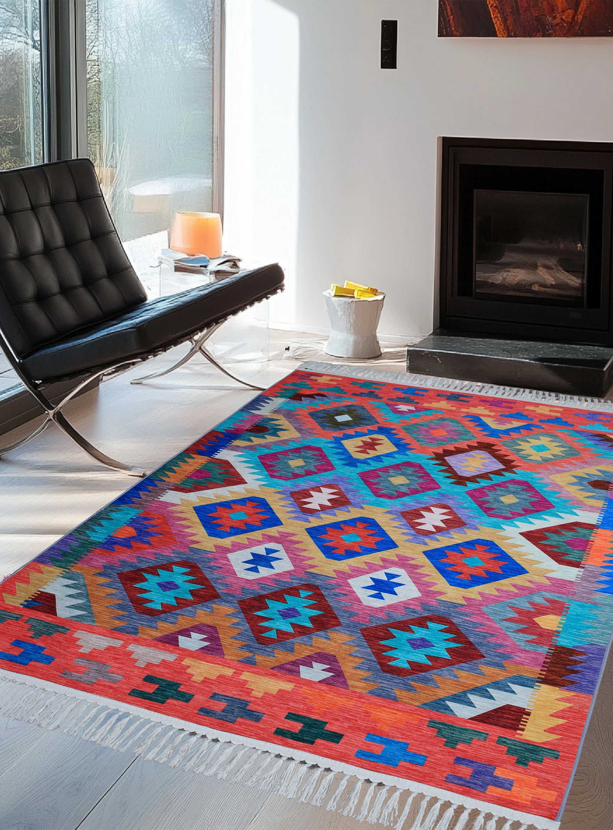 Kilims Evolution Traditional Rug (Printed) D6