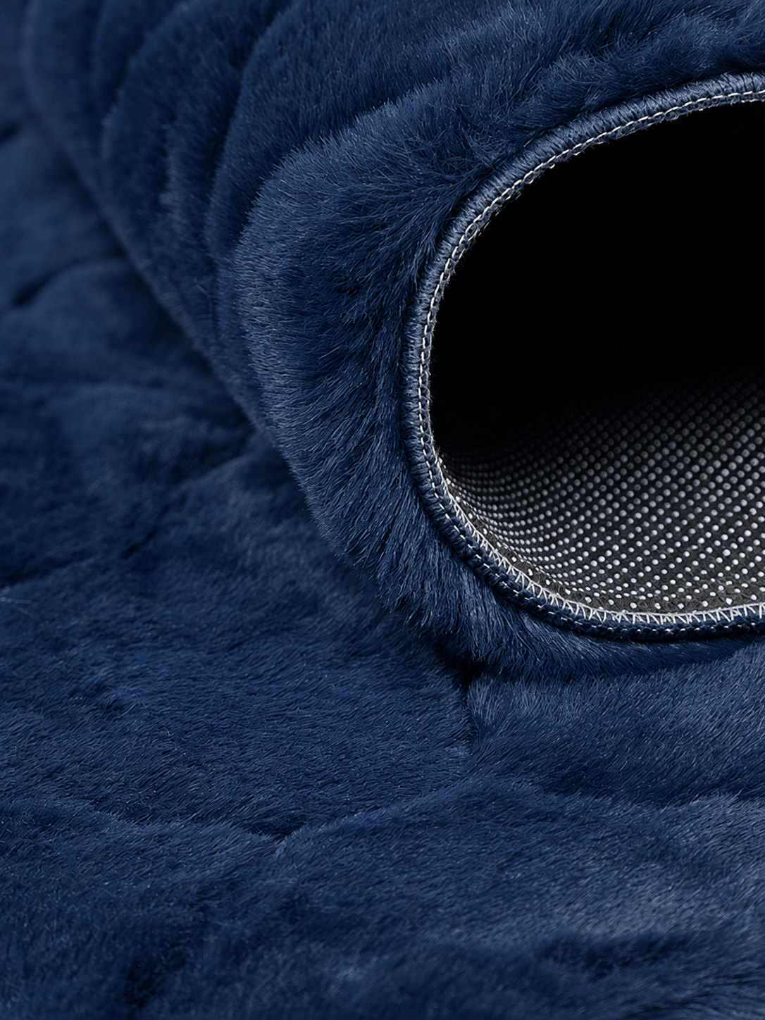 Mars Carving Diamond Mat - Navy Blue