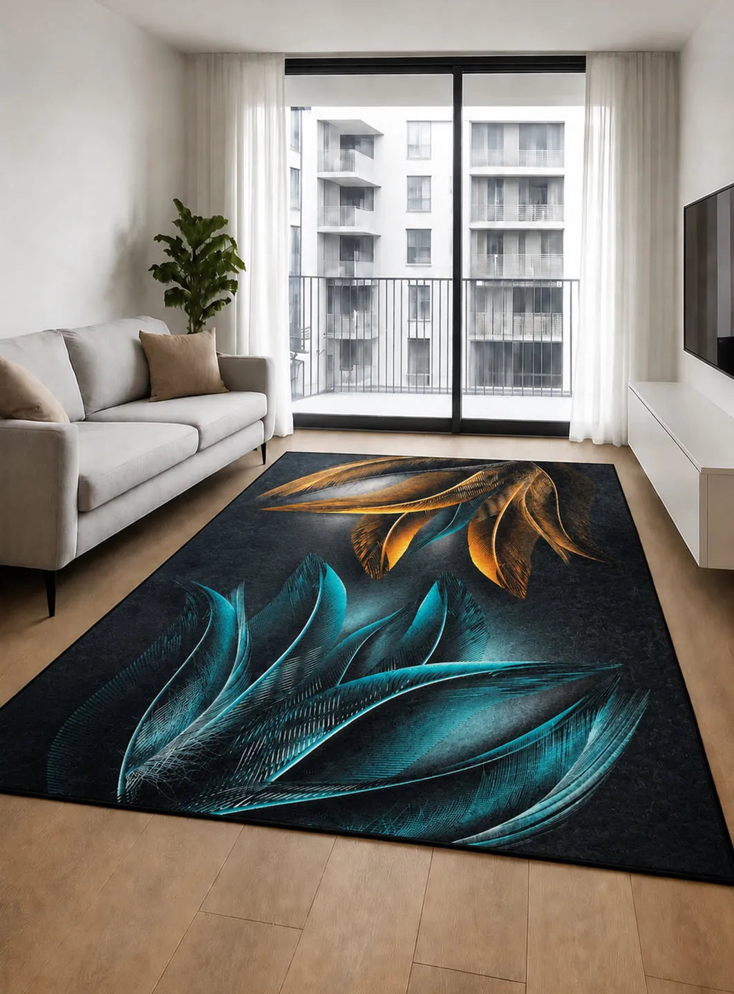 Glorious Modern Rug D10