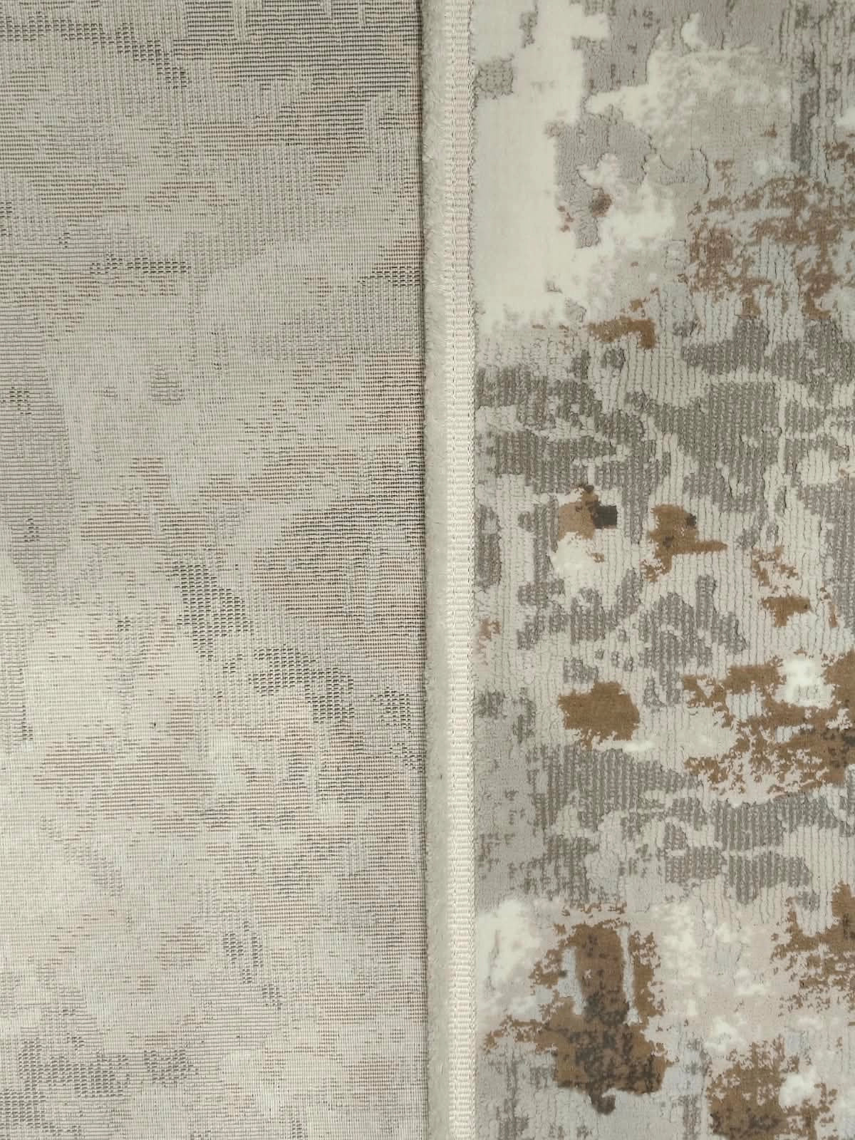 Marvel Turkish Rug - Beige & Grey D14