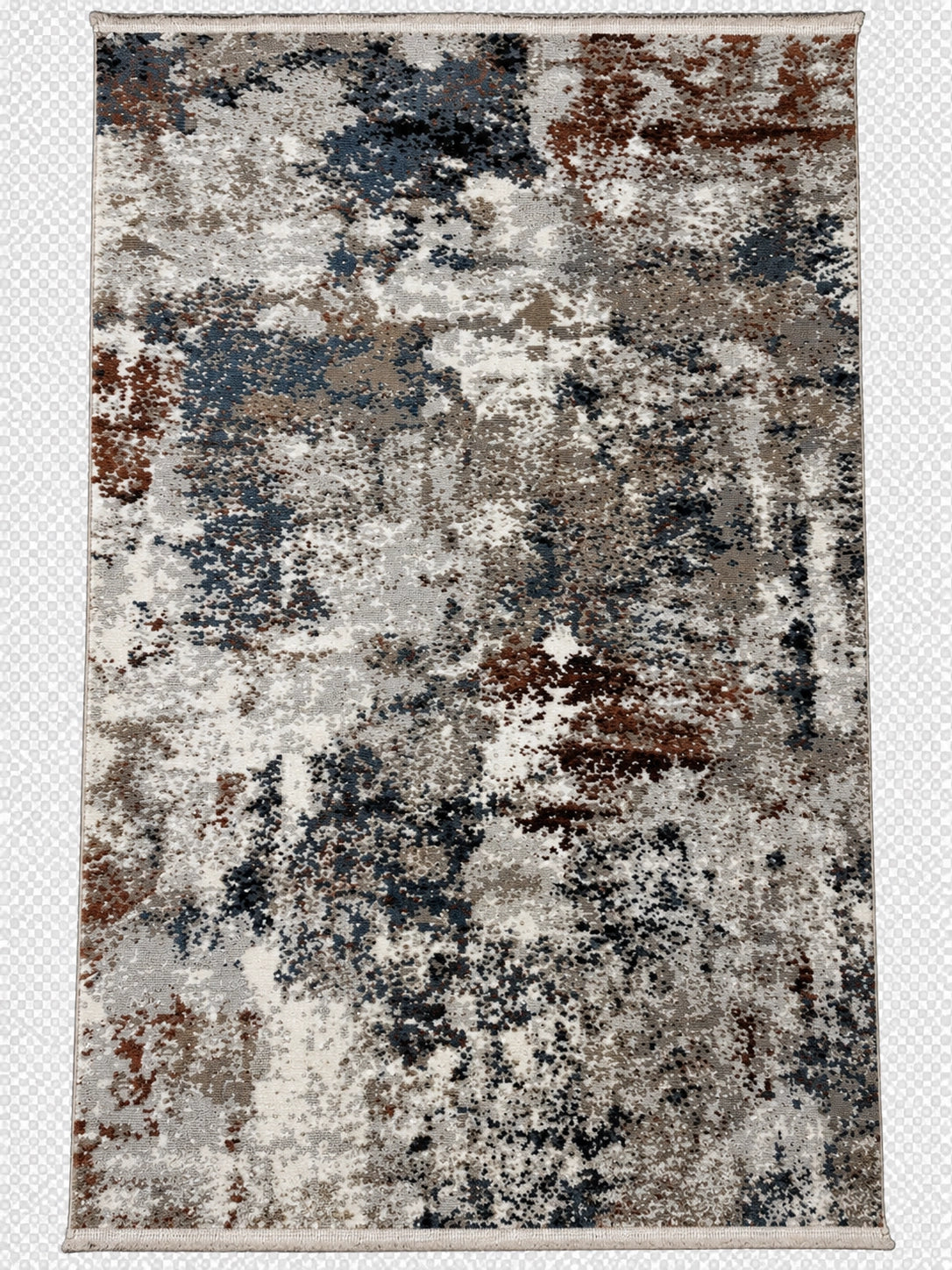 Marvel Turkish Rug - Multi & Grey D21