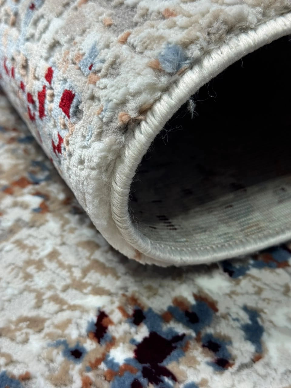 Marvel Turkish Rug - Multi & Grey D21