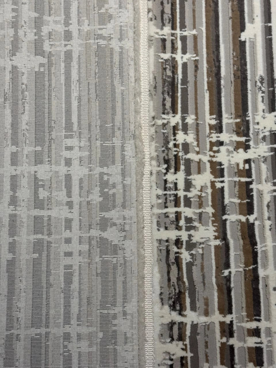 Marvel Turkish Rug - Dark Grey & Grey D3