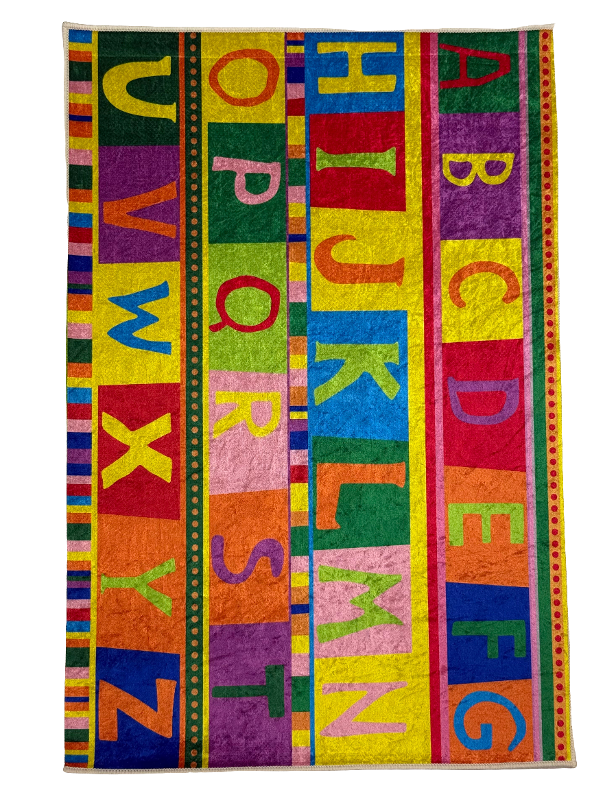 Wonderland Alphabets Rug D7