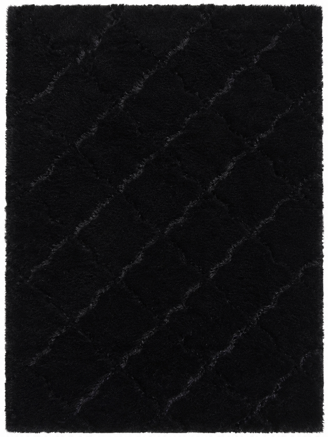 Mars Carving Diamond Mat - Black