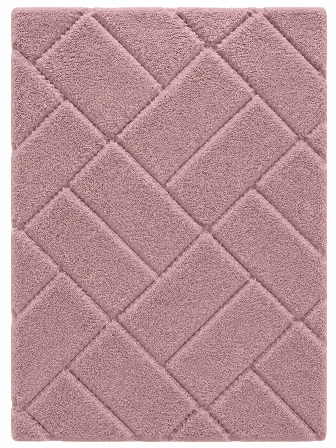 Mars Carving Check Mat - Pink