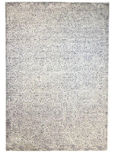Turkish Modern Rug Opera Star A 1  - 5.2 x 7.5 feet - Gray & Ivory